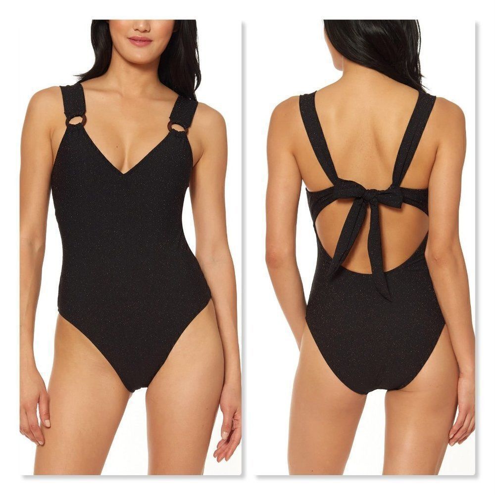 Jessica Simpson Shining Star O-Ring One-Piece -NEW